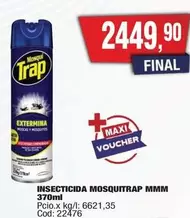 Trap - INSECTICIDA MOSQUITRAP MMM