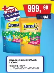 X$ - Esencial D/PACK
