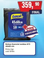 Esencial - residuo N°3