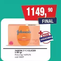Johnson's - JABON J Y J GLICER