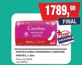 Carefree - PROTECTORES FEMENINOS