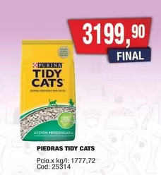 Purina - PIEDRAS TIDY CATS