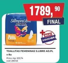 Ultra - TOALLITAS FEMENINAS AD.PL