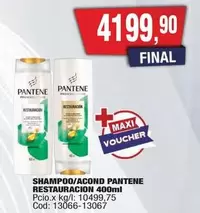 Pantene - SHAMPOO/ACOND RESTAURACION 400ml