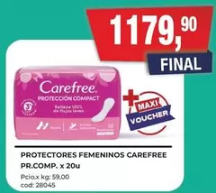 Carefree - PROTECTORES FEMENINOS