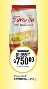 Favorita - Pan rallado