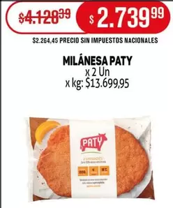 Paty - MILÁNESA