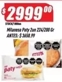 Paty - Milanesa  2un