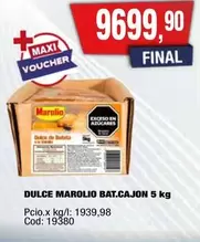 Marolio - DULCE BAT.CAJON 5 kg
