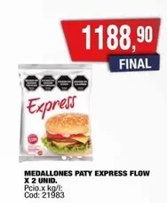 Paty - MEDALLONES PATY EXPRESS FLOW
