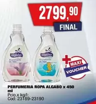 Algabo - PERFUMERIA ROPA ALGABO x 450