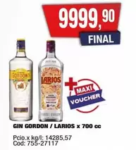 X$ - GIN GORDON / LARIOS