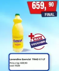 Esencial - Lavandina TRAD X1 LT