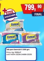 Esencial - pan X 200 grs
