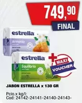Estrella - JABON ESTRELLA x 130 GR