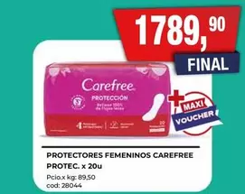 Carefree - PROTECTORES FEMENINOS