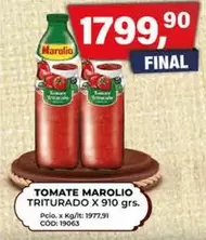Marolio - TRITURADO X 910 grs.