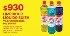Suiza - LIMPIADOR LÍQUIDO