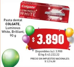Colgate - Luminous White, Brilliant