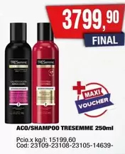 Tresemmé - SHAMPOO TRESEMME 250ml