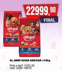 dogui - DOGUI ADU/CAR x15kg