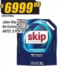 Skip - Jabon Liquido Bio Enzimas Dp x 3Lt