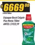 Colgate - Enjuague Bucal Plax Menta