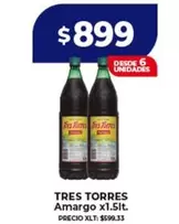 Tres Torres - Amargo x1.5lt.