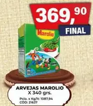 Marolio - ARVEJAS