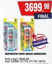 Disco - REPUESTO DISCO ADHESIVO