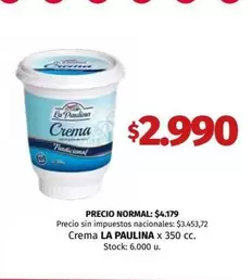 La paulina - Crema