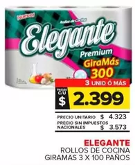 Elegante - Rollos De Cocina Giramas 
