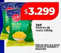 S&P - Palitos de maiz