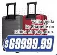 X$ - Valija rigida on cabina 20 pulg. x un.