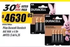 Duracell - Duralock AA/ AAA x 4 Un