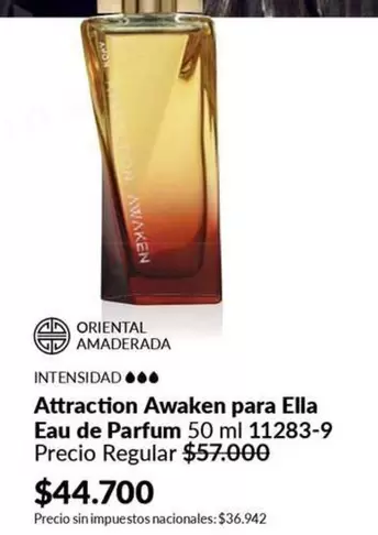 Attraction Awaken para Ella Eau de Parfum 50 ml 11283-9