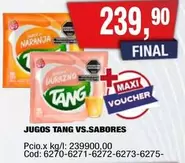 Tang - JUGOS VS.SABORES