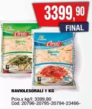 Orali - RAVIOLES