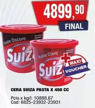 Suiza - PASTA X 450 CC