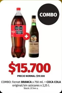 Coca cola - Fernet BRANCA + COCA COLA