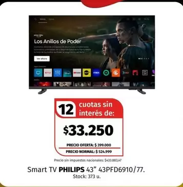 Philips - 43" 43PFD6910/77