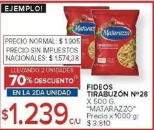 Matarazzo - TIRABUZÓN N°28