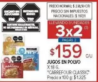 Carrefour - JUGOS EN POLVO