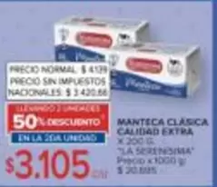 MANTECA CLASICA