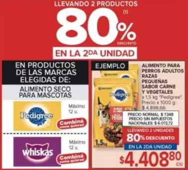 Pedigree - ALIMENTO PARA PERROS ADULTOS RAZAS PEQUEÑAS SABOR CARNE Y VEGETALES