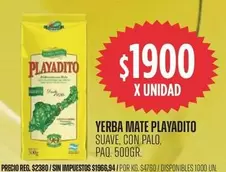 Playadito - YERBA MATE