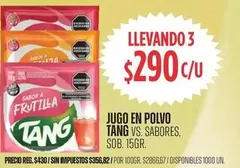 Tang - JUGO EN POLVO