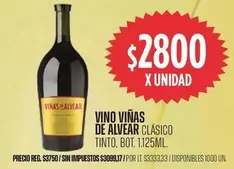 X$ - VIÑAS DE ALVEAR CLÁSICO
