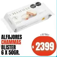 X$ - ALFAJORES CHAMMAS