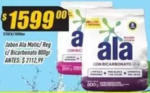 Ala - Matic/Reg c/ Bicarbonato